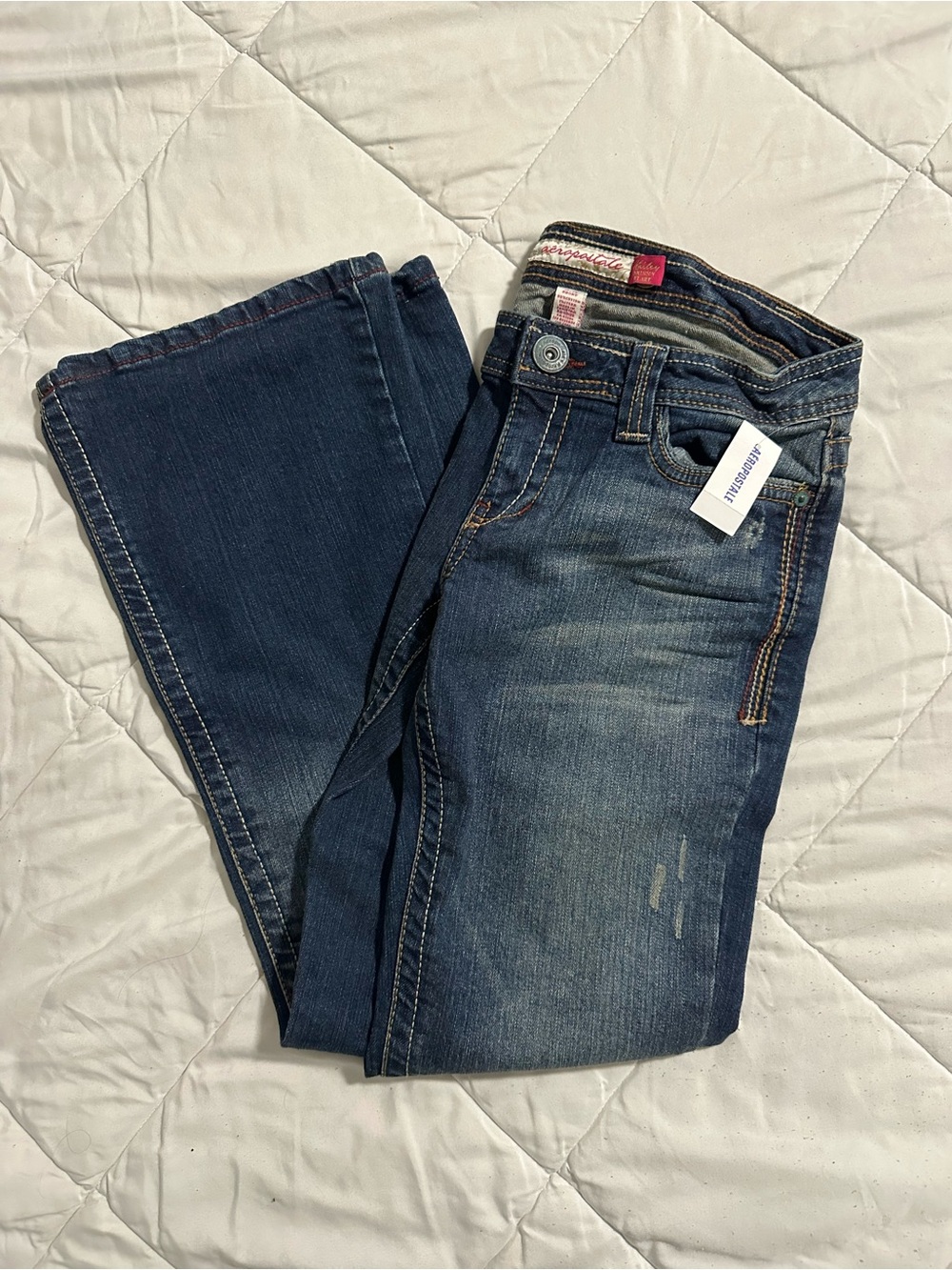Aeropostale Y2K skinny flare jeans NWT